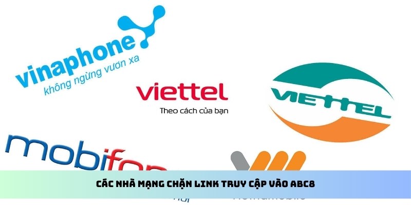 Các nhà mạng chặn link truy cập vào ABC8