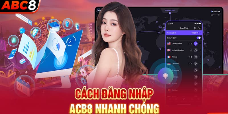 Các bước đăng nhập Abc8 dễ dàng